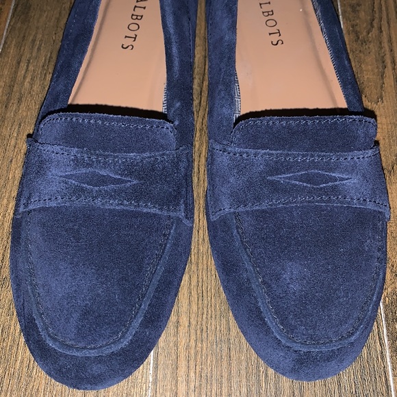 TALBOTS NAVY LOAFER - Picture 2 of 8